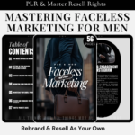 Faceless Marketing Men’s Guide MRR DFY Build a Faceless Instagram Brand Digital Products Ideas Monetize & Scale Your Faceless Business