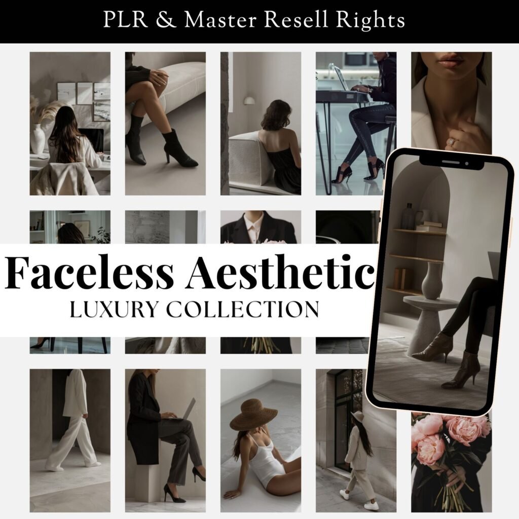faceless aesthetic stock photos