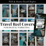 Instagram Story Covers Reel Covers with Hooks Reel Cover MRR Reel Cover Aesthetic Instagram Canva Templates Faceless Marketing MRR